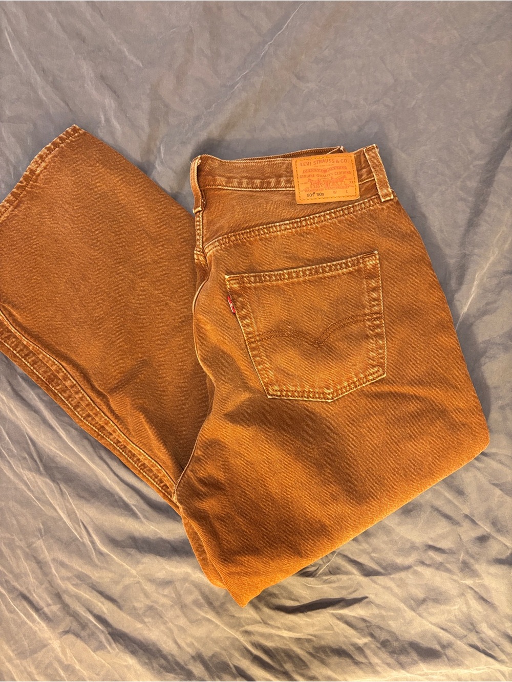 Levi's women’s 501 cropped sorel Brown Jeans